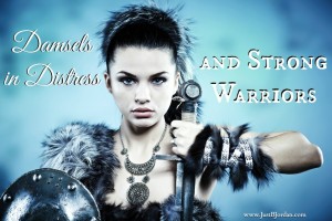 Damsels is distress and strong warriors: stereotyped female characters